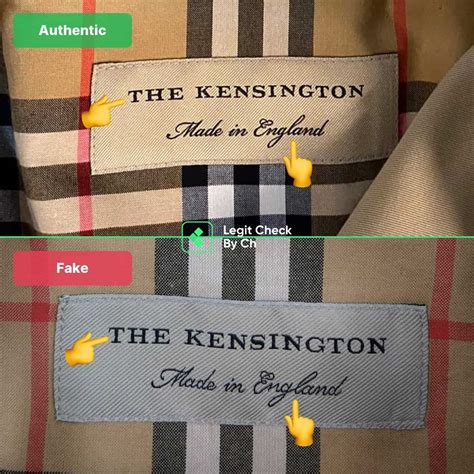 burberry real vs fake jacket|burberry trench authenticity check.